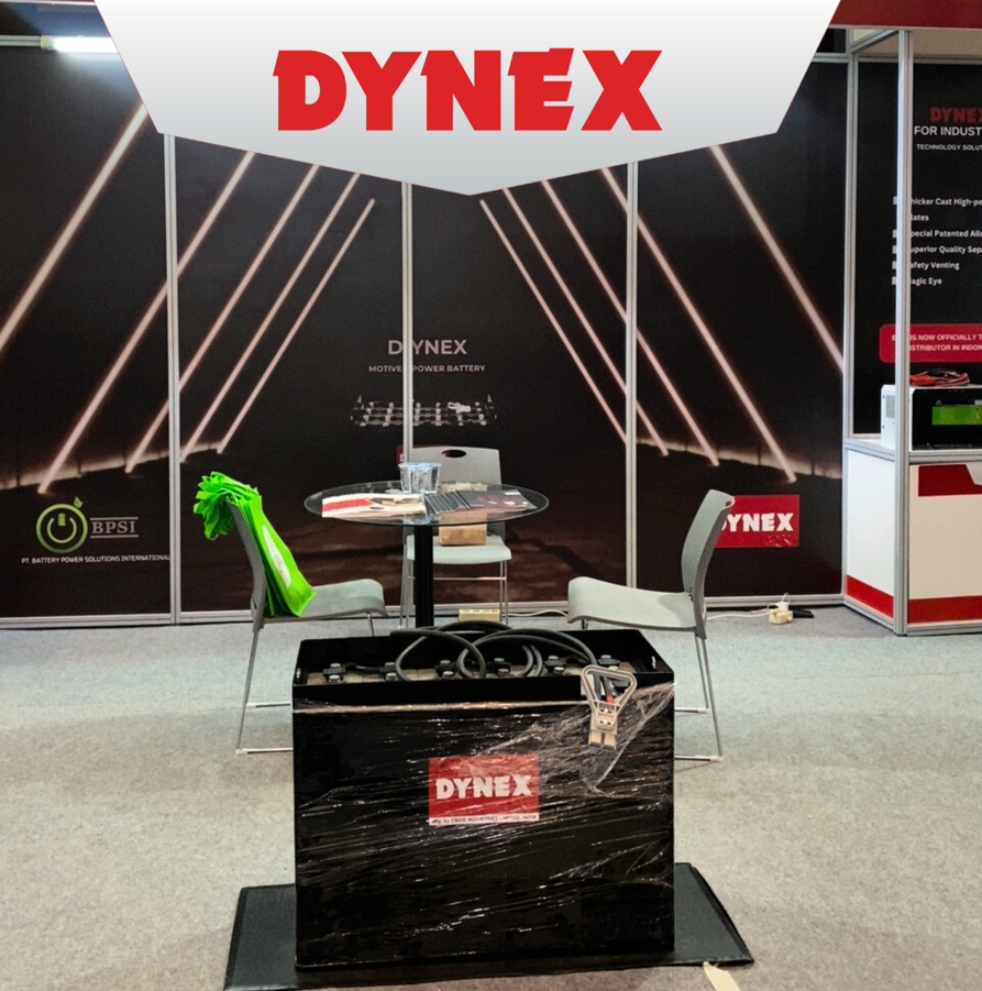 Booth pameran Dynex BPSI