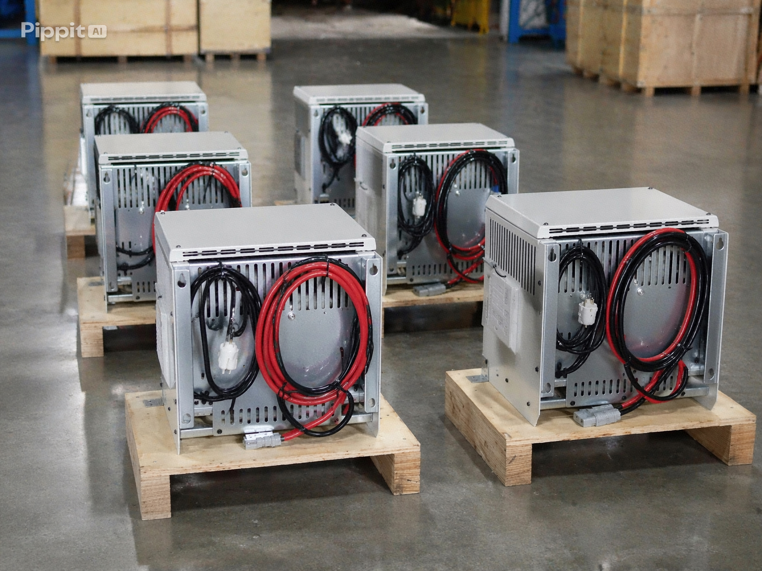 Charger rental and repair BPSI untuk charger forklift industri