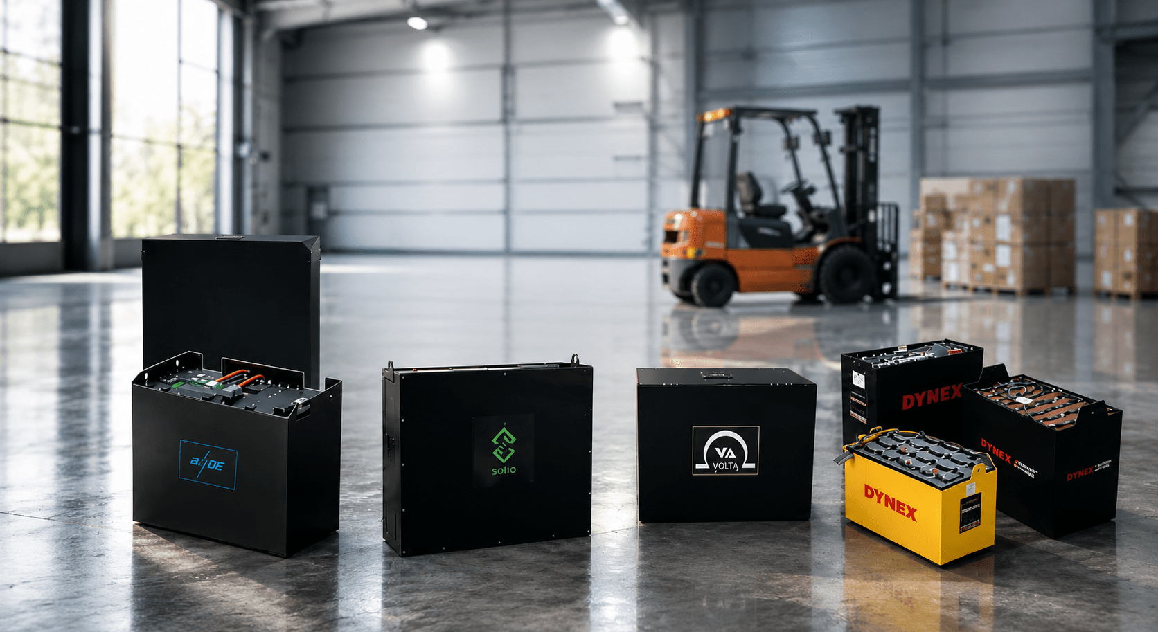 Produk baterai forklift BPSI untuk industri