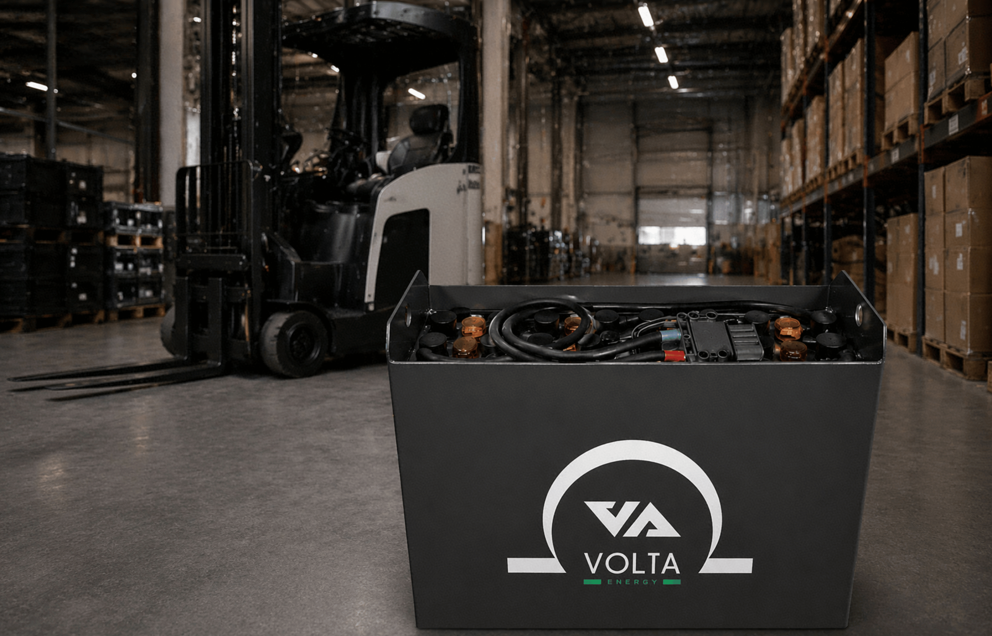 Lead acid battery forklift BPSI