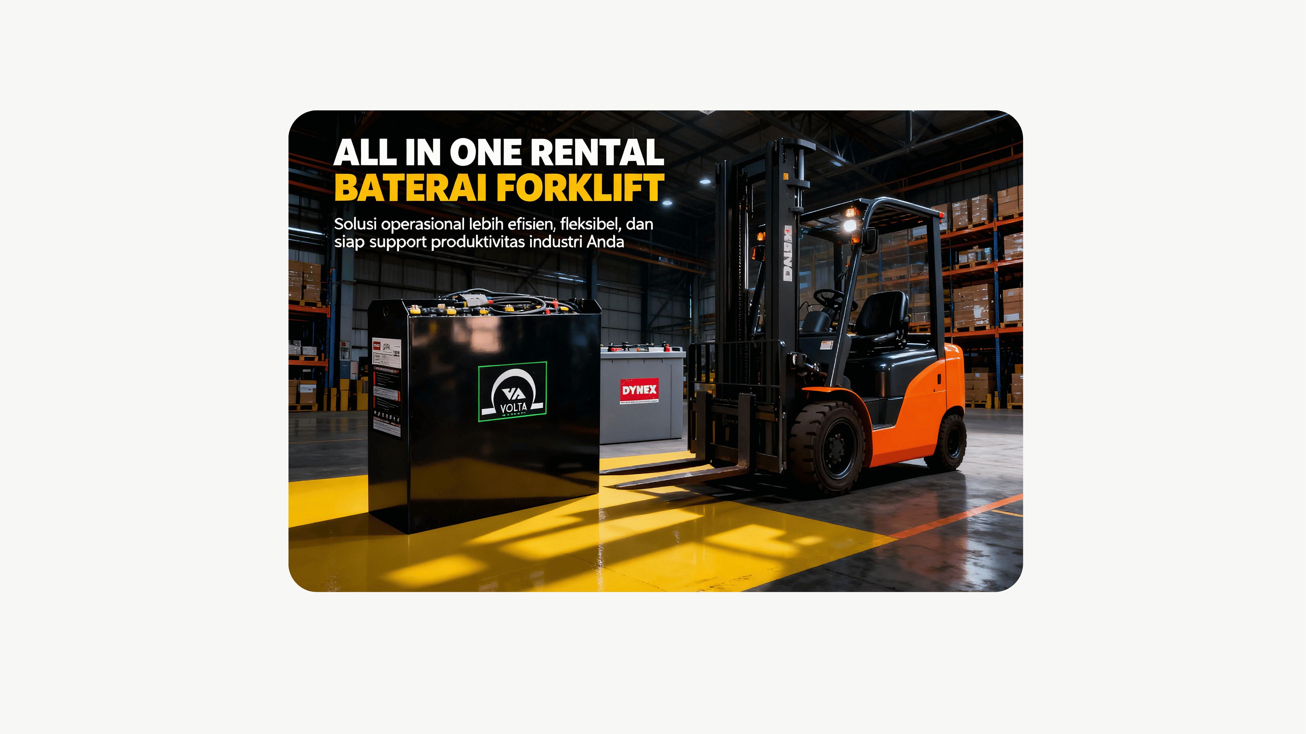 BPSI solusi baterai forklift dan rental baterai forklift Indonesia